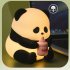 Panda Night Light  Panda Lamp With 3000K Warm Color  3 Brightness Adjustment  Timer Portable Baby Light  USB Rechargeable Timing Cartoon Sleeping Lamp Panda Hua
