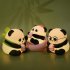 Panda Night Light  Panda Lamp With 3000K Warm Color  3 Brightness Adjustment  Timer Portable Baby Light  USB Rechargeable Timing Cartoon Sleeping Lamp Panda Hua