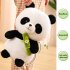 Panda Plush Doll Cute Panda With Bamboo Stuffed Animal Plush Toys For Boys Girls Birthday Gifts Collection 25cm