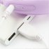 Panties Wearable Wireless Vibrator Massage Rechargeable Remote Control for Women purple