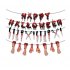 Paper  Banner Holiday Halloween Party Decoration Supplies Scene Props Accessories Hands and feet