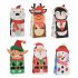 Paper  Christmas  Gift  Bags Cookies Candy Packaging Bags Greaseproof Paper Pouch Party Supplies  24 Bags 2 Stickers  24   2 stickers