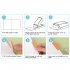 Paper Corner Rounder Hole Puncher DIY Divider Punch Tab Punch Loose Leaf Separator Label Puncher For Card Making Scrapbooking Card DIY Projects Note Index Label