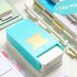 Paper Corner Rounder Hole Puncher DIY Divider Punch Tab Punch Loose Leaf Separator Label Puncher For Card Making Scrapbooking Card DIY Projects Note Index Label
