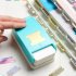 Paper Corner Rounder Hole Puncher DIY Divider Punch Tab Punch Loose Leaf Separator Label Puncher For Card Making Scrapbooking Card DIY Projects Note Index Label