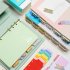 Paper Corner Rounder Hole Puncher DIY Divider Punch Tab Punch Loose Leaf Separator Label Puncher For Card Making Scrapbooking Card DIY Projects Note Index Label