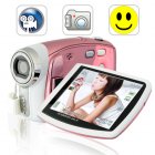 Paris   comfortable new Pink DV Camera with 8x digital zoom  2x optical zoom and face detection   all at a factory direct price  only from Chinavasion com 