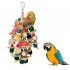 Parrot Toys Bird Toys Natural Corn Cob Bird Chew Toys For Small Medium Sized Macaws Cockatoos African Grey Bird pe bag