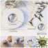 Patio Umbrella String Lights With Remote Control  3 9Ft 104 LEDs  Battery Operated  Waterproof Wireless Lighting For Outdoor Backyard Garden Umbrella Decor Whit
