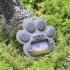 Paw Print Pet Tombstone Cat Memorial Stone Garden Realistic Resin Dog Paw Print Memorial Stone Indoor Outdoor Dog Cat Photo Frame Loss Of Pet Sympathy Gift dog 