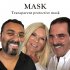Pc Mask Anti splash High definition Transparent Protective Mask Transparent
