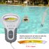 Pc102 Digital Water Quality Tester Cl2 Ph Test Pen Chlorine Level Meter Detector For Swimming Pool as picture show