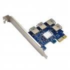 Pci-E 1 to 4pci-E Adapter Card Slots Riser Card Pci-E to Pci-E Slot 1 to 4