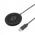 Pd type c Wireless Fast Charging Base Charger Adapter for Samsung Watch5 Pro 4 3 S2 S3 S4 Black