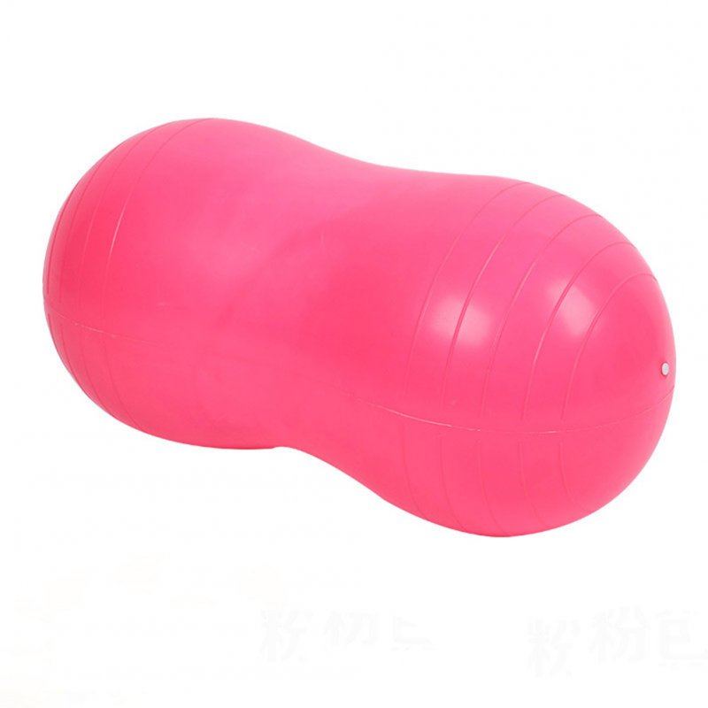 Wholesale Peanut Yoga Ball Inflatable GYM Pilates Fit Ball Fitness