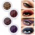 Pearl Light Matte Gradient Eyeshadow Contour Powder Makeup Tool Face Highlighter 6  deep purple