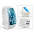 Pedometer Wrist Watch has a 3D pedometer  LED display  USB flash drive  8GB internal memory plus time and date