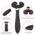 Penis Masturbator G Spot Vibrator Magnetic Rechargeable C Shaped Dildo Vibrator Masturbation Device Purple