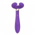 Penis Masturbator G Spot Vibrator Magnetic Rechargeable C Shaped Dildo Vibrator Masturbation Device Purple