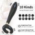 Penis Masturbator G Spot Vibrator Magnetic Rechargeable C Shaped Dildo Vibrator Masturbation Device Purple