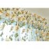 Peomies Embroidered Curtain with Holes Beads Light Transmission Door Window Curtain for Living Room Bedroom 1PC Beige 1 2 meters high