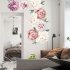 Peony Flowers Pattern Wall Sticker Art Decal for Home Living Room Bedroom Decor FX63004