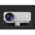 Perfect for a movie night or a business presentation  this mini LED projector is lightweight  portable and offers great brightness at 800 Lumens 
