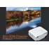 Perfect for a movie night or a business presentation  this mini LED projector is lightweight  portable and offers great brightness at 800 Lumens 