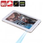 Perfect for business presentations  movie nights and more  this Android PC tablet comes with a built in 100 Lumens DLP projector and an 8 Inch 1280x800 screen 