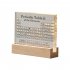 Periodic Table With Light  Acrylic Periodic Table Ornaments With 83 Kinds Of Real Elements And Wooden Stand  Home Decor For Science Lovers Students Gifts Built 