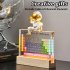 Periodic Table With Light  Acrylic Periodic Table Ornaments With 83 Kinds Of Real Elements And Wooden Stand  Home Decor For Science Lovers Students Gifts Printi