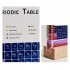 Periodic Table With Light  Acrylic Periodic Table Ornaments With 83 Kinds Of Real Elements And Wooden Stand  Home Decor For Science Lovers Students Gifts Printi