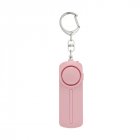 Personal Alarm Pull Ring Women High Decibel Anti-pervert Alarm Self-defense Keychain Alarm pink