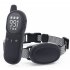 Pet Anti Bark Collar Waterproof Wireless Remote Control Electric Training Collar for Small Medium Large Dogs Black