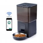 Pet Automatic Feeder 6L Large Capacity Customize Feeding Plan Dry Food Dispenser