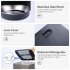 Pet Automatic Feeder 6L Large Capacity Customize Feeding Plan Dry Food Dispenser with Stainless Steel Bowls WIFI US Plug
