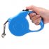 Pet Automatic Retractable Walking Lead Leash with Flat Rope for Dog green 5 meters