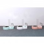 Pet Automatic Water Fountain Food Bowl for Cats Dogs Pink