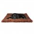 Pet Autumn Winter Dog Nest Warm Mattress Cat Sleeping Pad Long Blanket light grey L 105 90