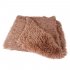 Pet Autumn Winter Dog Nest Warm Mattress Cat Sleeping Pad Long Blanket Dark gray L 105 90