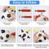 Pet Ball Toys Water Sports Training Ball Multifunctional Super Elastic Outdoor Interactive Dog Football image color 17CM with air cylinder