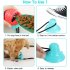 Pet Ball with Suction Cup Food Leakage Bite Resistant Rubber Molar Toys for Dog Green Rugby L