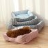 Pet Bed Cold Pad Ice Silk Mat Stripe Dog Kennel Cushion for Medium Small Dogs Cats Sleeping Nest