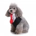 Pet Bib Saliva Suit Bowtie Tie Towel Scarf Dog Cat Spring Summer Clothes Puppy Supply