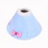 Pet Bird Cloak Collar Parrot Protection Cone Neck Recovery Anti Bite Clothes blue L