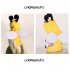 Pet Birds Bee Shaped Hoodies Cosplay Outfit Dress Up Clothes For Parrots African Greys Parakeet Cockatiel Sun Conure Finch Budgie Size M  bust 10cm 