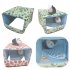 Pet Bottomless Cotton Nest Small Pet Hidden House Shelter Sleeping Bed For Rabbit Hedgehog Guinea Pig avocado 30 x 25 x 19
