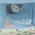 Pet Bottomless Cotton Nest Small Pet Hidden House Shelter Sleeping Bed For Rabbit Hedgehog Guinea Pig avocado 30 x 25 x 19