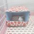 Pet Bottomless Cotton Nest Small Pet Hidden House Shelter Sleeping Bed For Rabbit Hedgehog Guinea Pig avocado 30 x 25 x 19
