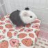 Pet Bottomless Cotton Nest Small Pet Hidden House Shelter Sleeping Bed For Rabbit Hedgehog Guinea Pig avocado 30 x 25 x 19
